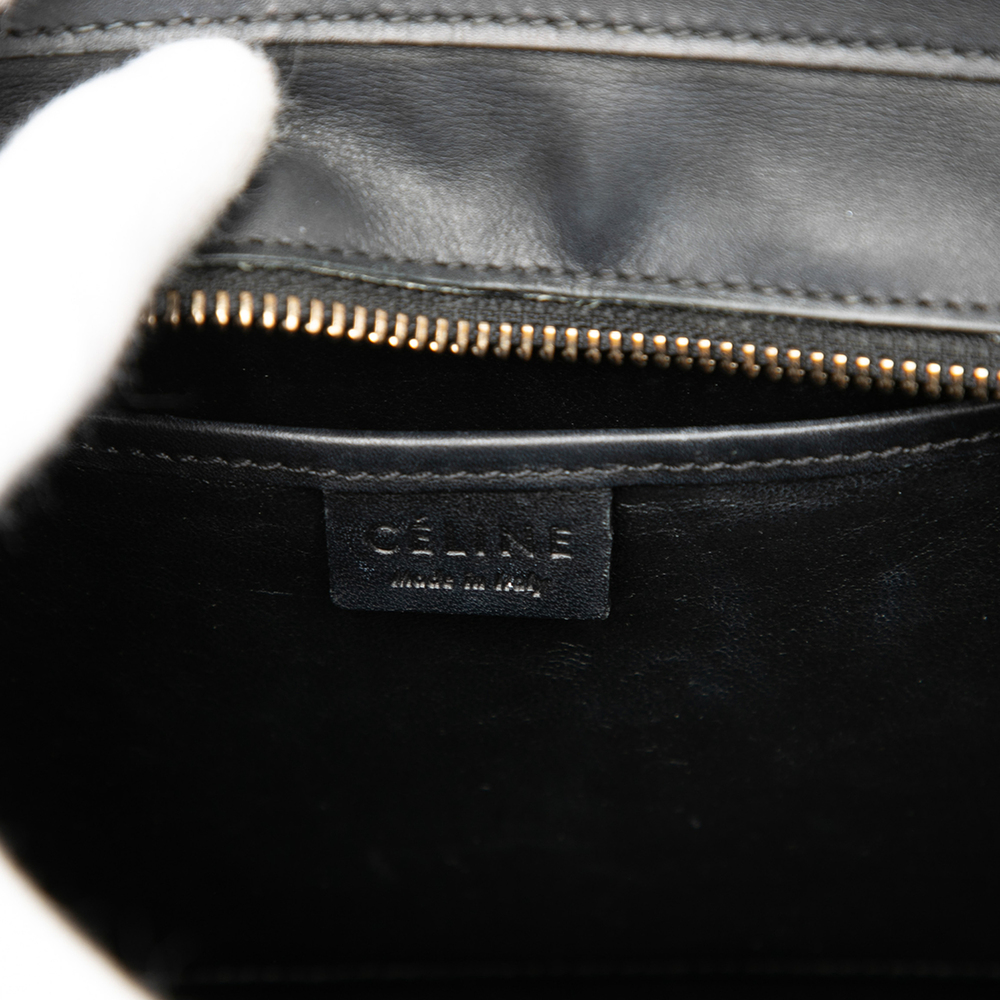 Pre-Loved Celine Nano Tricolor Felt Luggage Tote - Picture 5 of 7